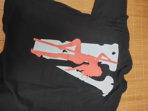 Vlone Pole Dancing Hip Hop T Shirt photo review