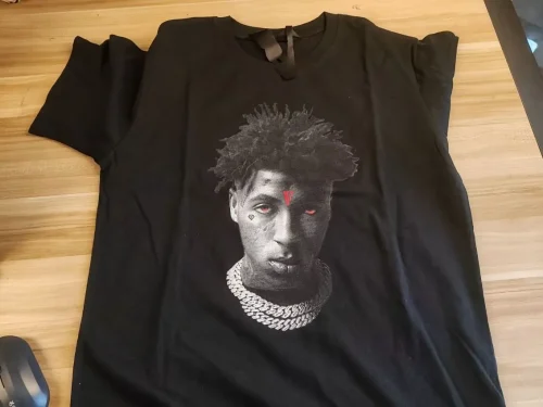 X Youngboy NBA Peace Hardly T Shirt photo review