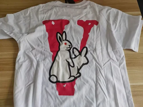 Vlone Rabbit Love T Shirt Pink V photo review